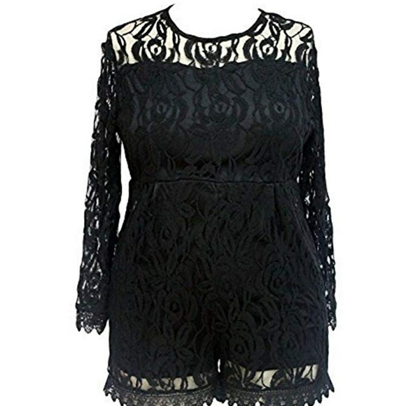 🚫🚫🚫🚫🚫SOLDLace romper - Picture 3 of 4